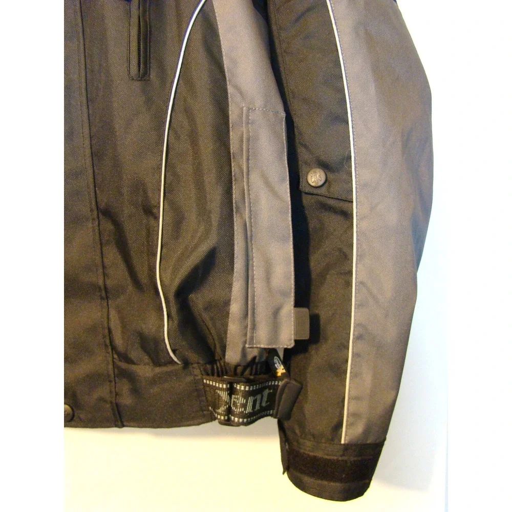 NEW! Xelement Motorcycle Jacket BIG & TALL Black/Gray Zip Out Liner SIZE 3XL  AC - Picture 14 of 15